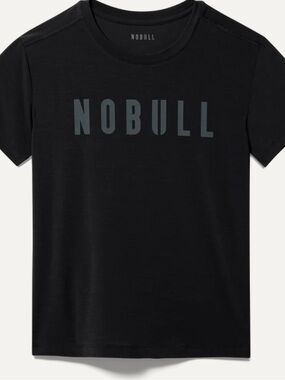NEW🖤NOBULL Women's Ultrasoft Workout Shirt in Black Medium $35